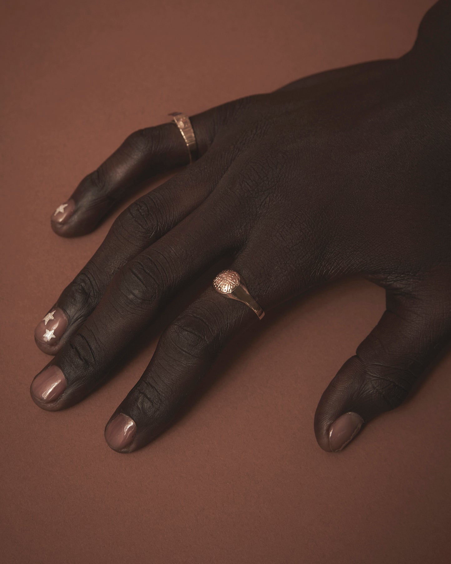 Bball Ring - Gold
