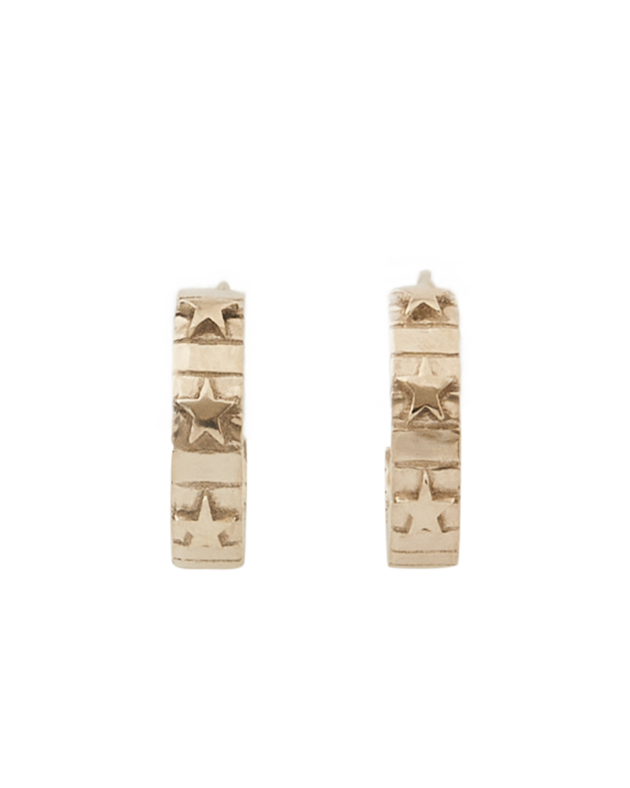 All Star Earrings — Gold