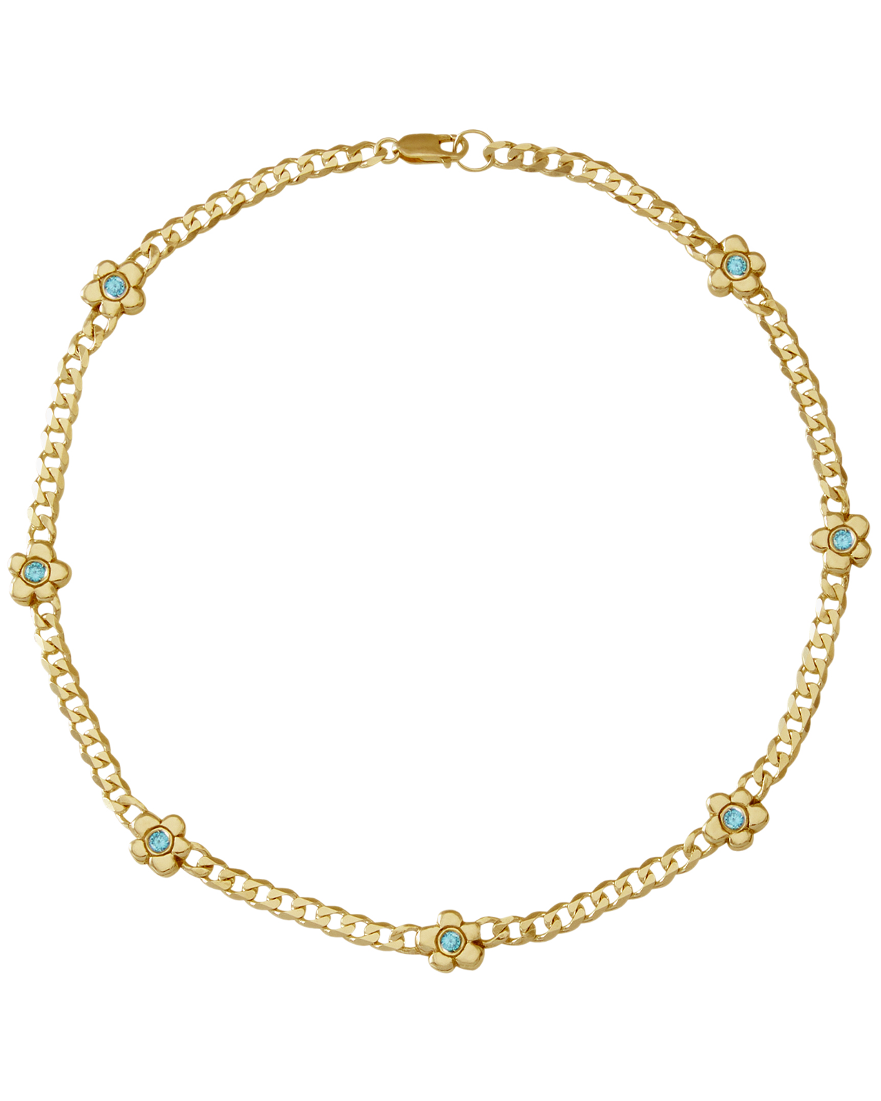 Flower Chain Multi — Gold